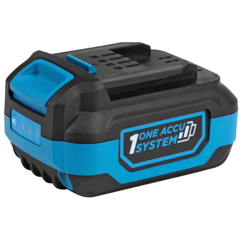 HÖGERT Technik Battery 4.0 Ah 18 V, lithium-ion technology, overheating and short circuit protection, charge status indicator, durable, lightweight and compact, ideal for all 18 V devices