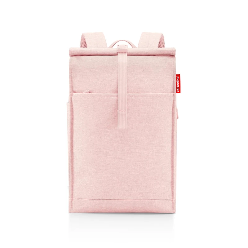 reisenthel Urban Rolltop Backpack - Slim, Pure, Urban and Stylish Backpack, Modern Design, Spacious Backpack for Leisure, Work and City Trip, Twist Blush, Standard Size, Urban rolltop Twist Blush - Image 1