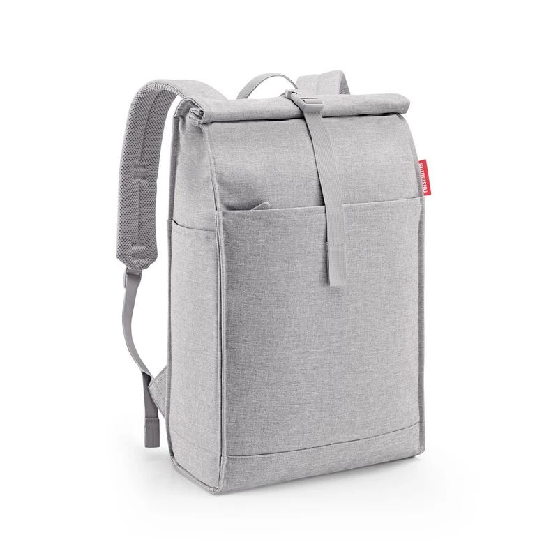 reisenthel Urban Rolltop Backpack - Slim, Pure, Urban and Stylish Backpack, Modern Design, Spacious Backpack for Leisure, Work and City Trip, Twist Sky Rose, standard size, urban rolltop twist sky - Image 1