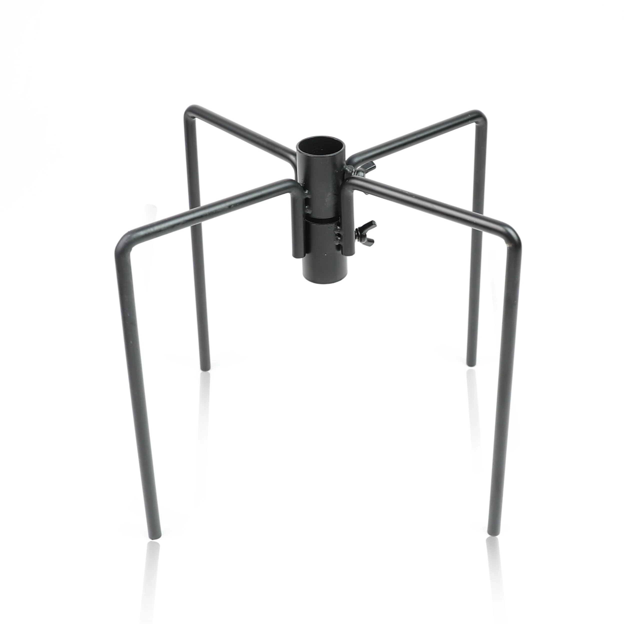 DIVCHI Bird Pole Stabilizer 4 Prong Base For Pole Stand Birds Feeding Station Fixator Outdoor Pole Stabiliser