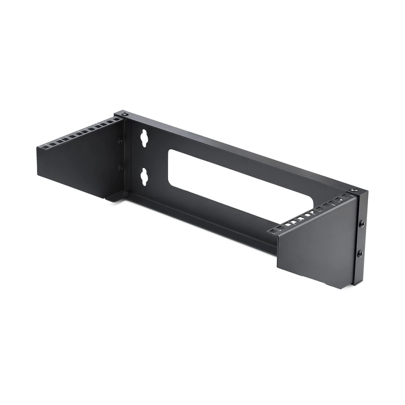 StarTech.com 4U Vertical Wall-Mount Bracket For 19Inch Rack Mountable Equipment, 121lb/55kg Capacity, For Patch Panels/Servers
