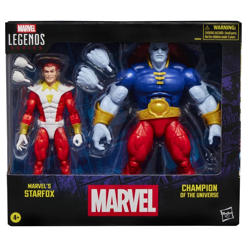 Marvel Legends Series Marvel’s Starfox & Champion of the Universe Action Figure Two-Pack