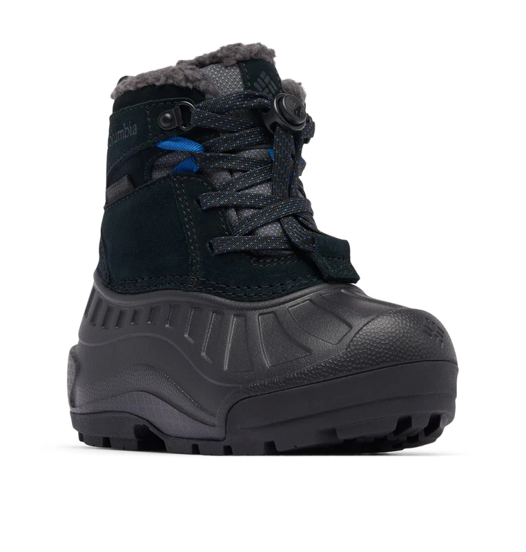 Columbia Children's Powderbug Alpine Waterproof Boots, Adventure-Ready Waterproof Design, 200 g Insulation, Lightweight Build, Traction Rubber, Breathable Construction - Youth Unisex