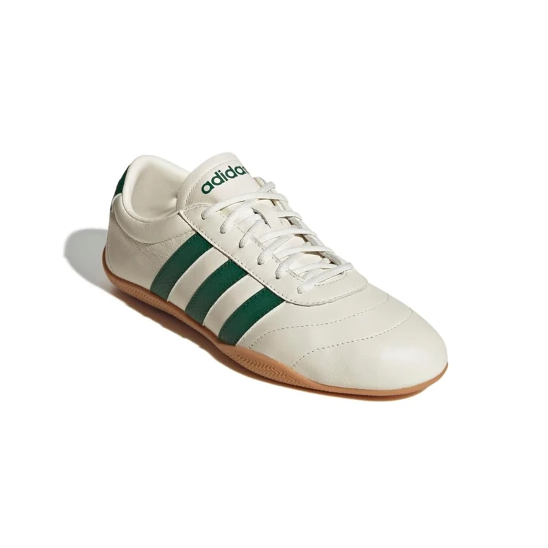 adidas Women's Grand Court Lo Sneaker, Off White/Collegiate Green/Gum, 5 UK