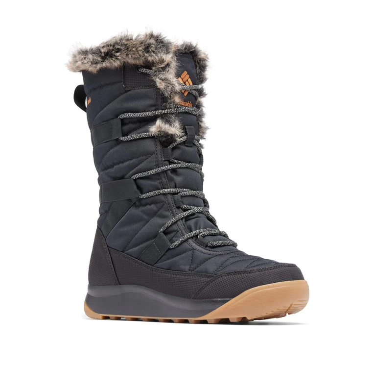 Columbia Women's Minx Iv Snow Boot, Black/Elk, 8 UK