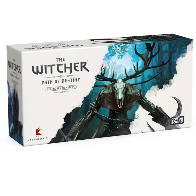 Asmodee | The Witcher: Path of Destiny - Legendary Monsters Expansion | Tabletop Minatures | Ages 14+ | 1-5 Players | 45-90 Minutes Playing Time