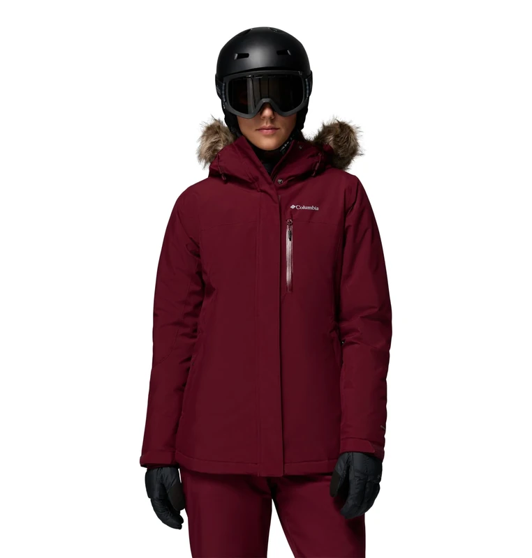 Columbia Women's Ava Alpine 2 Insulated Jacket, Ski Jacket, Rich Wine, Medium