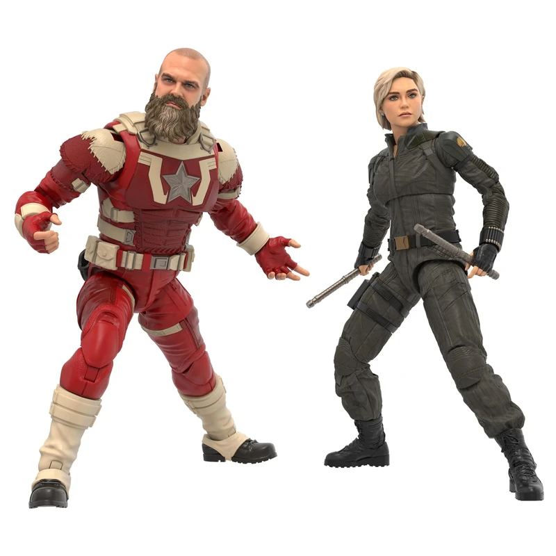 Marvel Legends Series Yelena Belova and Red Guardian Action Figures