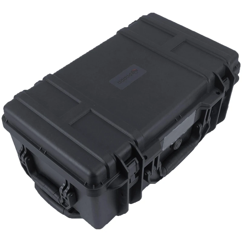 Waterproof Hard Compact Camera Case Portable Carry Lock Storage Box Protective Storage Carrying Case inc P&P Foam | 54.8 x 34.7 x 23.6 cm (29.75l)