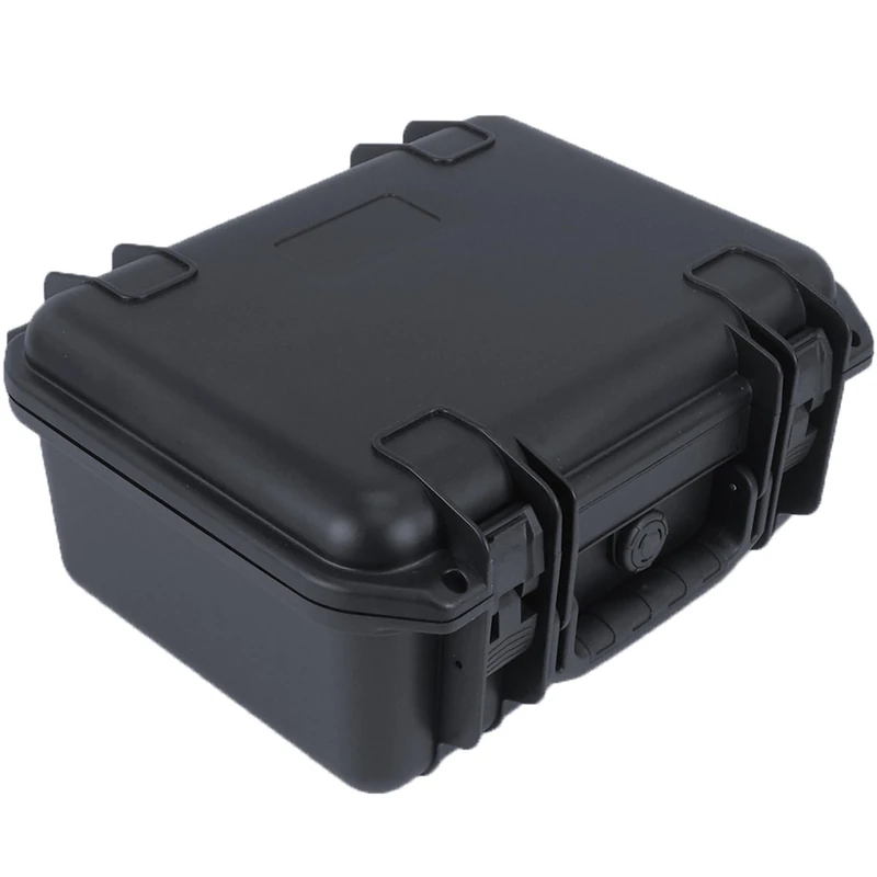 Waterproof Hard Compact Camera Case Portable Carry Lock Storage Box Protective Storage Carrying Case inc P&P Foam | 36.2 x 31.0 x 17.5 cm (13.31l)