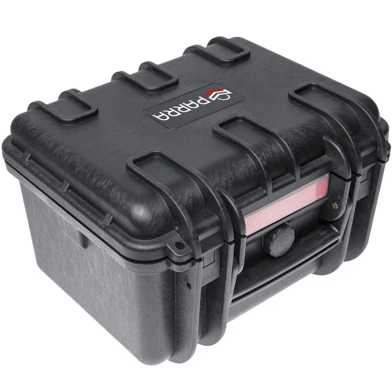 Waterproof Hard Compact Camera Case Portable Carry Lock Storage Box Protective Storage Carrying Case inc P&P Foam | 30.5 x 26.9 x 19.5 cm (9.37l)