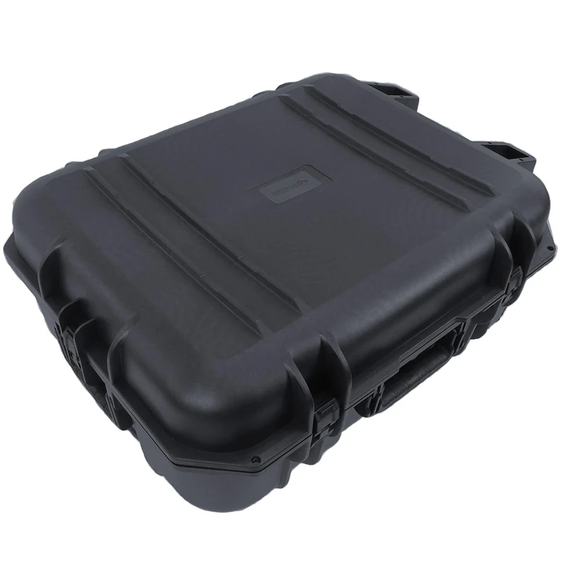 Waterproof Hard Compact Camera Case Portable Carry Lock Storage Box Protective Storage Carrying Case inc P&P Foam | 78.9 x 59.0 x 34.1 cm (102.89l), Black