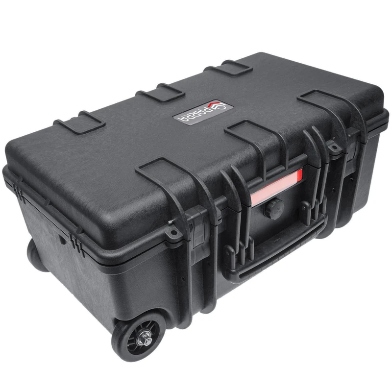 Waterproof Hard Compact Camera Case Portable Carry Lock Storage Box Protective Storage Carrying Case inc P&P Foam | 55.7 x 34.8 x 24.8 cm (26.56l)