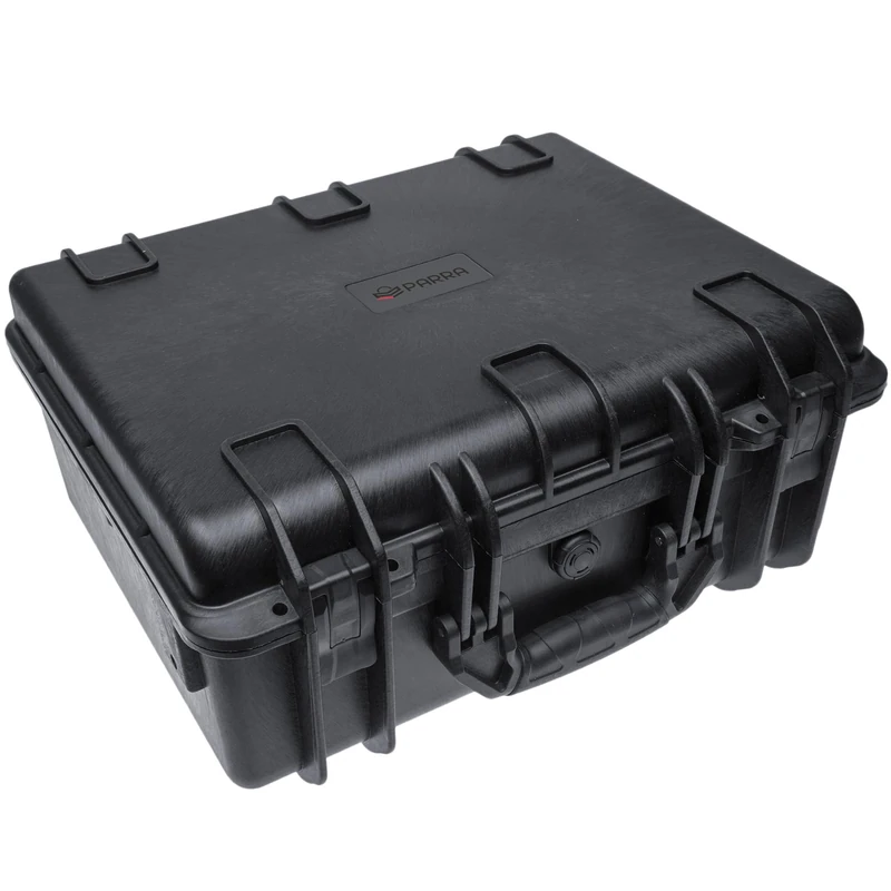 Waterproof Hard Compact Camera Case Portable Carry Lock Storage Box Protective Storage Carrying Case inc P&P Foam | 47.9 x 41.5 x 21.7 cm (28.62l)