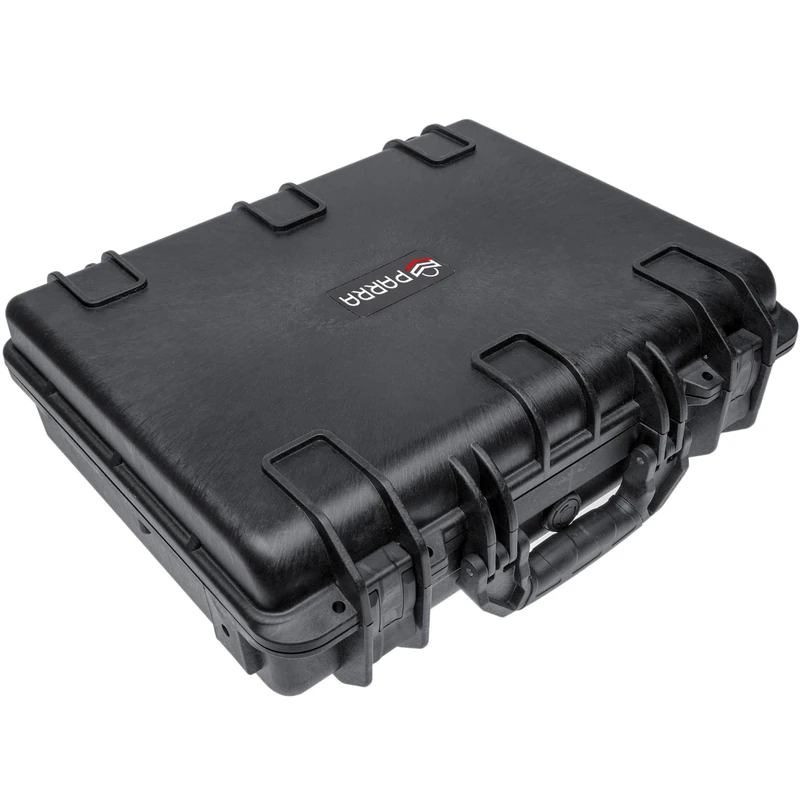 Waterproof Hard Compact Camera Case Portable Carry Lock Storage Box Protective Storage Carrying Case inc P&P Foam | 47.9 x 41.5 x 15.0 cm (18.62l)