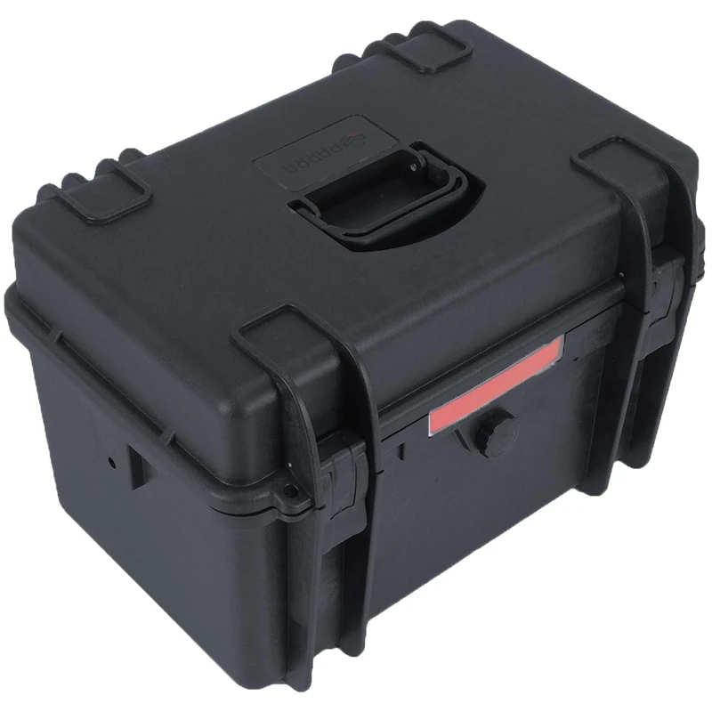 Waterproof Hard Compact Camera Case Portable Carry Lock Storage Box Protective Storage Carrying Case inc P&P Foam | 41.0 x 27.5 x 29.5 cm (21.43l)