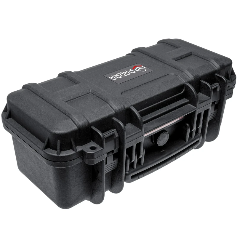 Waterproof Hard Compact Camera Case Portable Carry Lock Storage Box Protective Storage Carrying Case inc P&P Foam | 48.0 x 23.5 x 20.0 cm (11.01l)