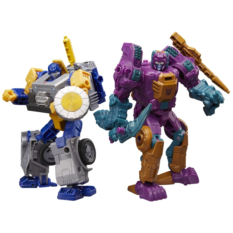 Transformers Age of the Primes Wreck ‘n Doom Collection Fisitron and Carnivac Converting Action Figure 2-Pack