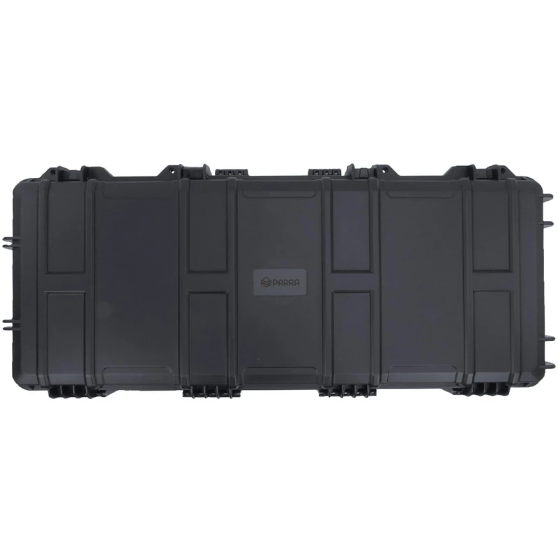 Waterproof Hard Compact Camera Case Portable Carry Lock Storage Box Protective Storage Carrying Case inc P&P Foam | 97.8 x 42.0 x 17.3 cm (50.32l), Black