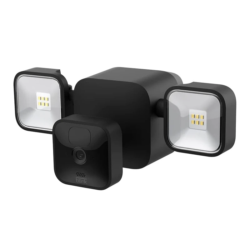 Blink Outdoor + Floodlight | wireless, battery-powered HD floodlight mount and smart security camera, 700 lumens, motion detection, set up in minutes, Blink Subscription Plan Free Trial | 1-camera kit - Image 1