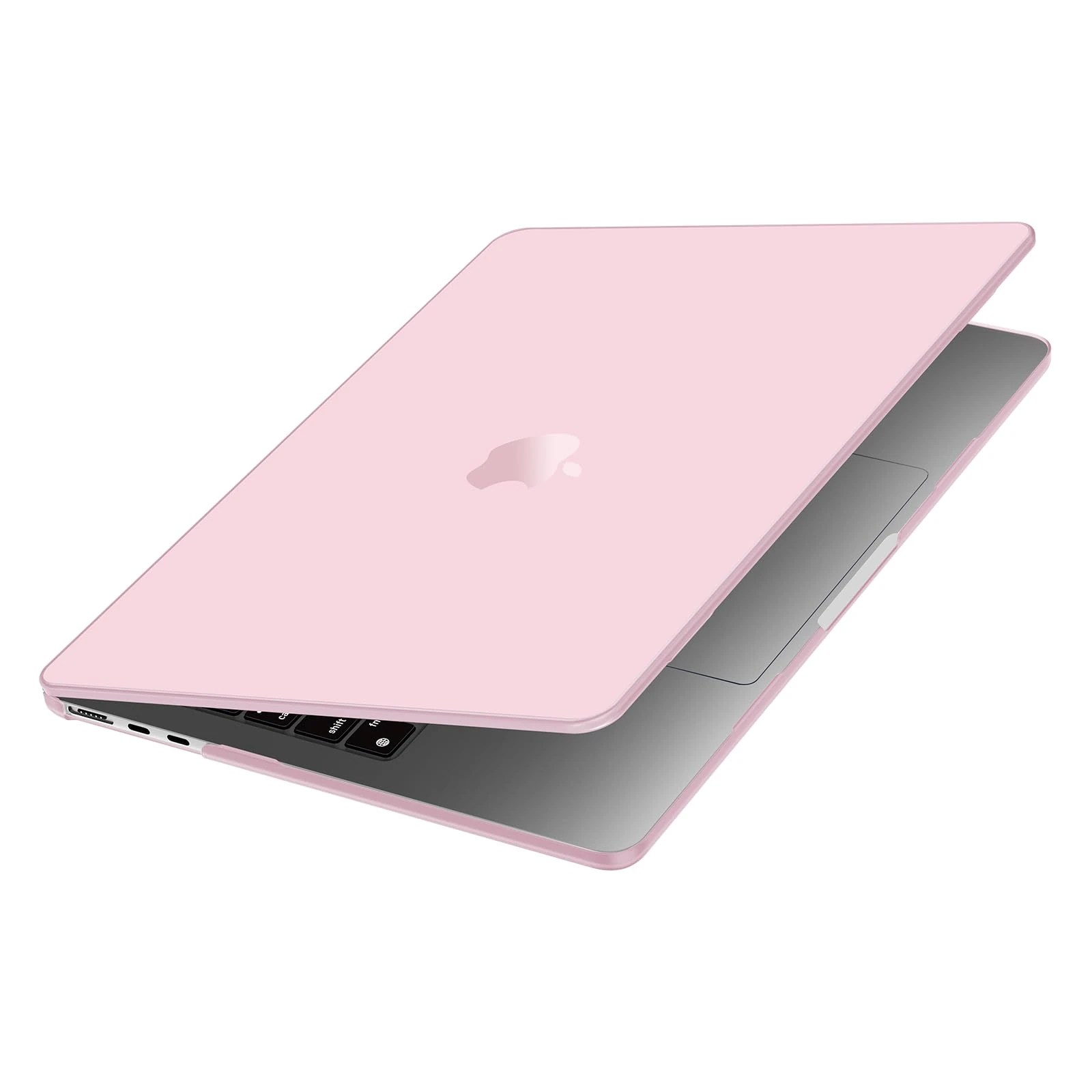 MOSISO Compatible with MacBook Air 13 inch Case M4 M3 M2 2025 2024 2023 2022 A3240 A3113 A2681, Ultra-Thin Natural Original Color Hard Shell Cover for MacBook Air 13.6 inch Case, Baby Pink