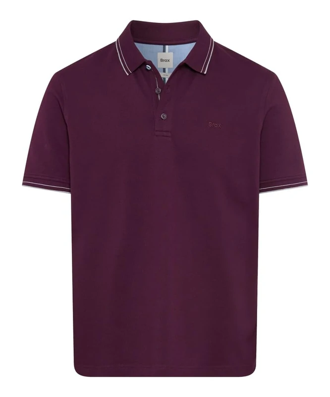 Style Pete Polo Shirt, 88 BlackBerry, L
