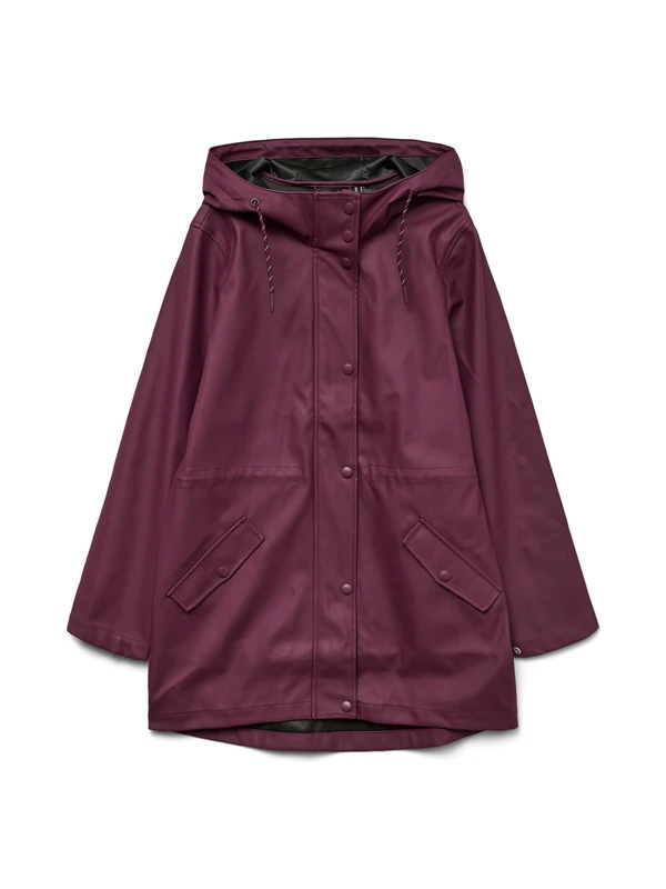 VERO MODA Vmmalou Noos Women's Coated Jacket, Winetasting, S
