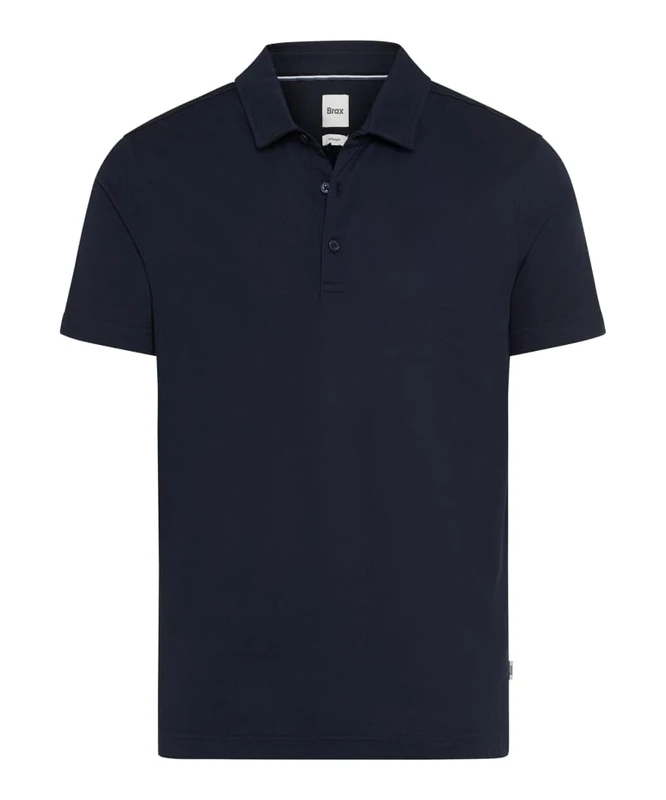 Brax Men's Style Pepe Ultralight Pique Polo Shirt, 23 Navy, M