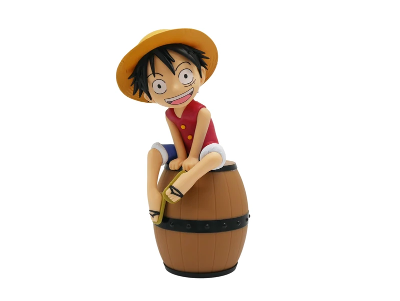 TEKNOFUN - Official One Piece License - Luffy on his light-up barrel - 811636
