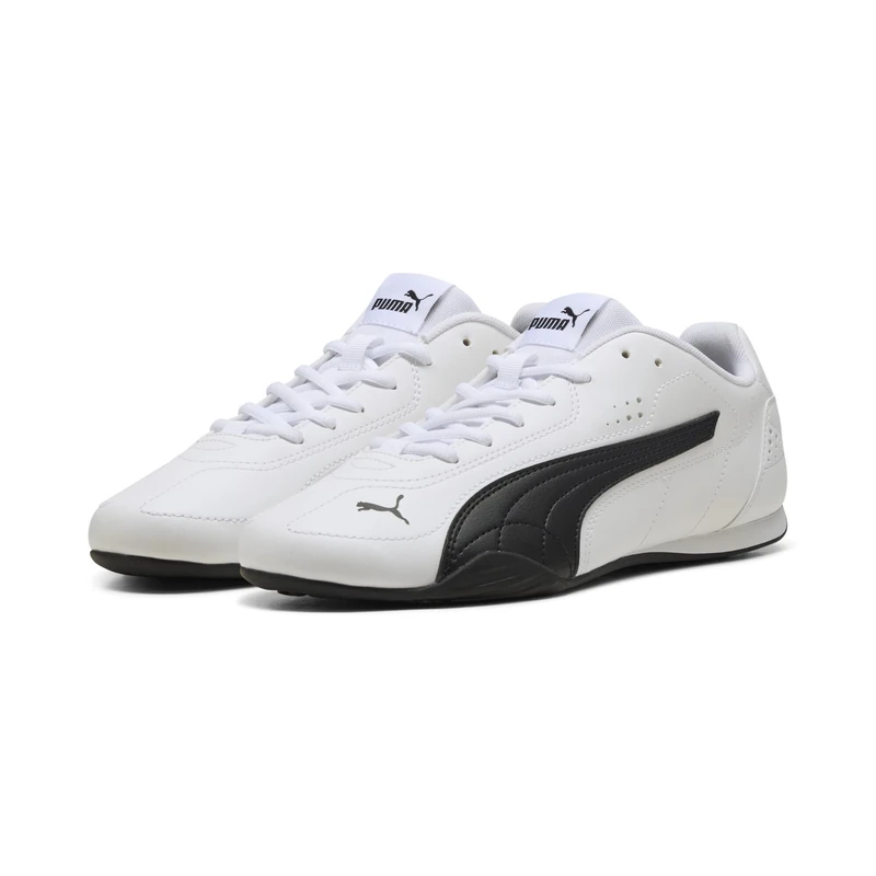Puma Catch Sneaker for Adults, White (White x Black), 3 UK