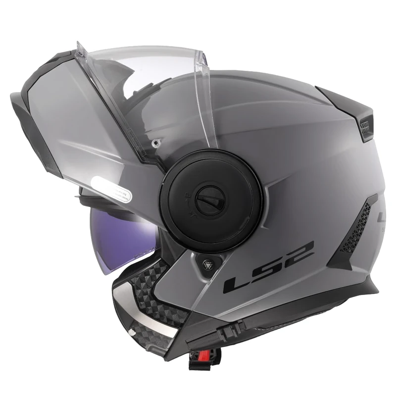 LS2 SCOPE II Modular Motorcycle Helmet - Matt Titanium, XL