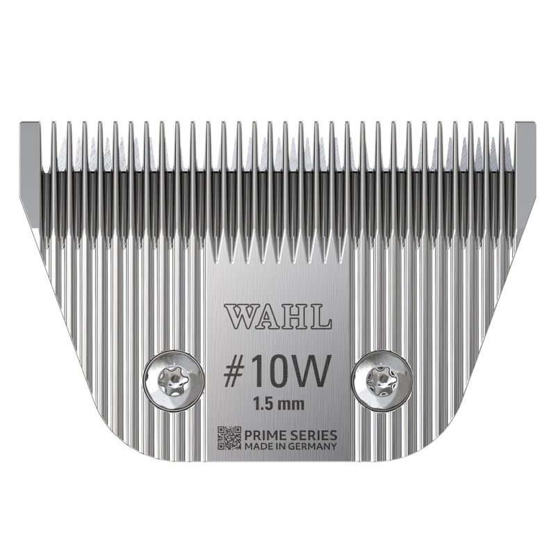 Wahl Prime Series Cutting Set, #10 W, 1.5 mm, Full Tooth, Pet Clipper Set, Replacement Cutting Set, Spare Parts for Pet Clippers, Stainless Steel, Rustproof, Precise Cut