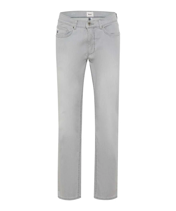 BRAX Men's Style Cooper Denim Factory Jeans, 06 Light Grey Used, 35 W/30 L