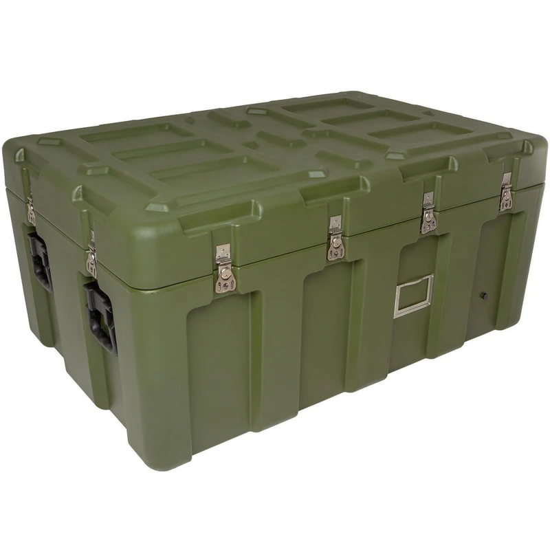 PARRA ROTA 55776 Heavy Duty Military Flight Case | 120.8 x 80.3 x 57.5 cm (550l)