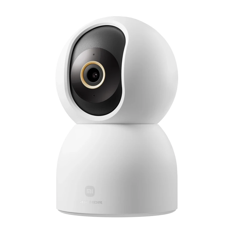 Xiaomi Smart Camera C700, 4K UHD 8MP, 360° Pan-Tilt Zoom, AI Human & Pet Detection, HDR, Two-Way Audio, Privacy Lens Shield, Works with Mi Home App - White