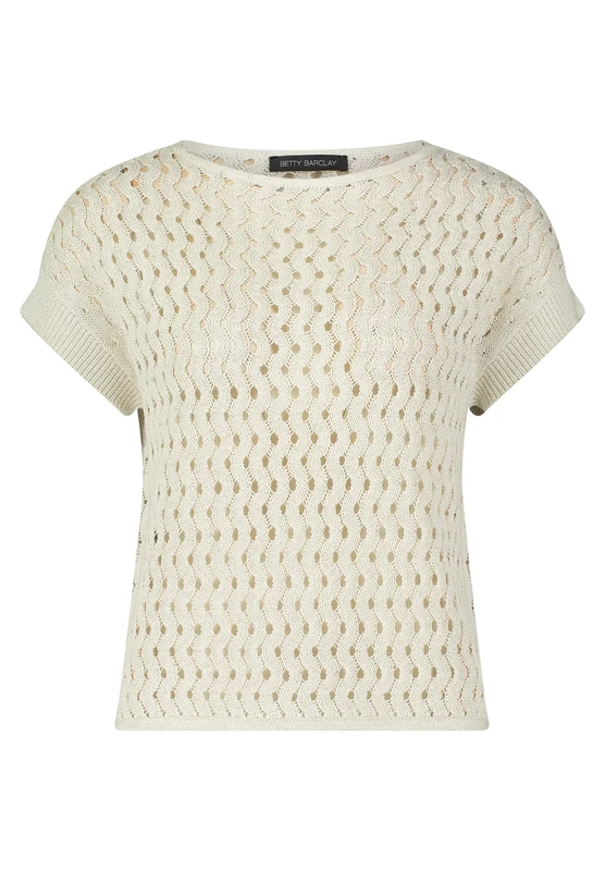 Betty Barclay Women's Jumper, Off-White, 10 - Image 1