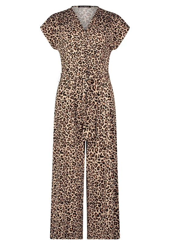 Betty Barclay Women's Jumpsuit with Pockets, black/beige, 42W