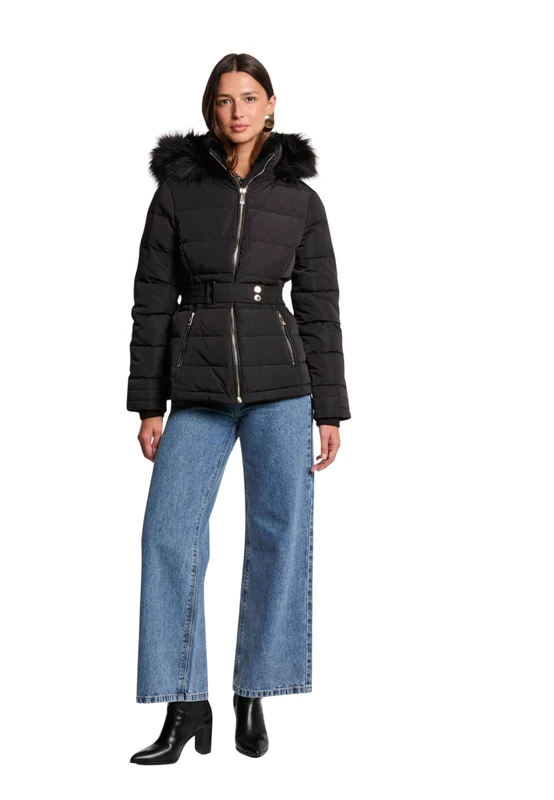 Morgan Down Jacket, Black M, 14