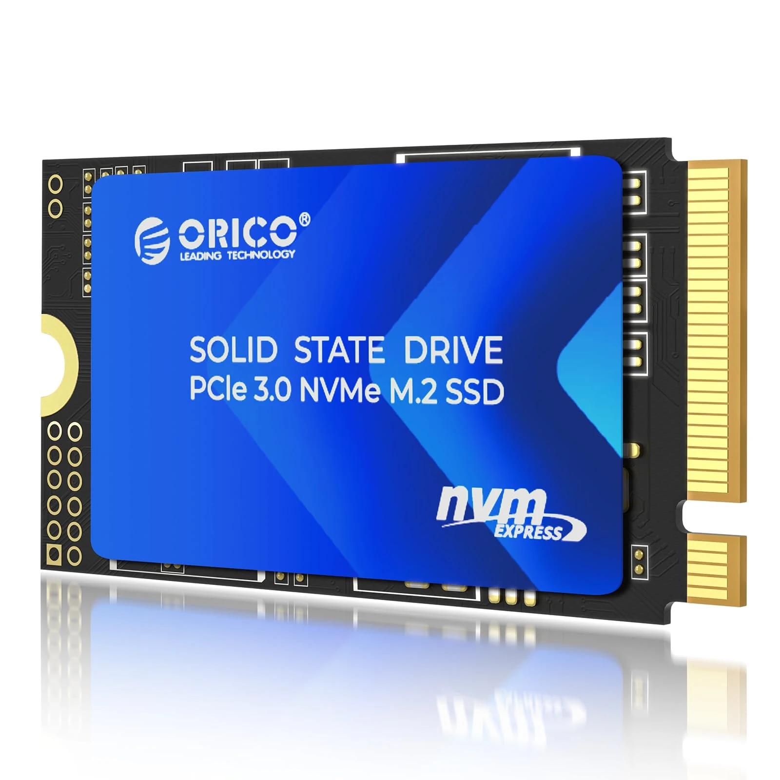 ORICO M.2 2242 NVMe SSD 256GB, PCIe 3.0 with 2500MB/s Read Speed, 3D NAND, Copper Heat Sink for Laptops, Mini PCs, IoT Devices, and DIY External Drives - J10-2242