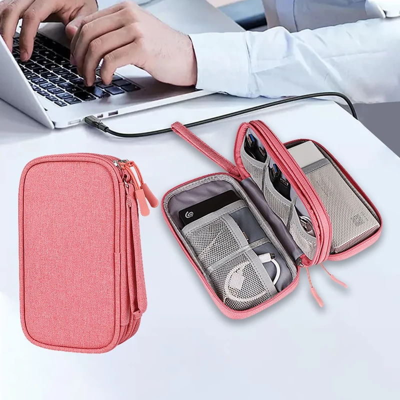 Generic Organizer Pouch - Waterproof Travel Case for Cables & Chargers