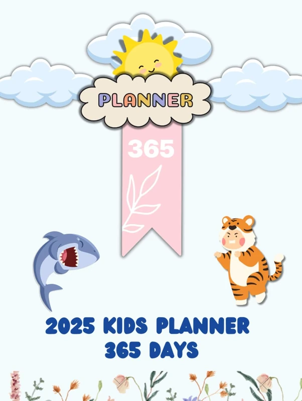2025 Daily Planner for Kids: A Fun 365-Day Organizer to Build Responsibility, Focus, and Time Management Skills!