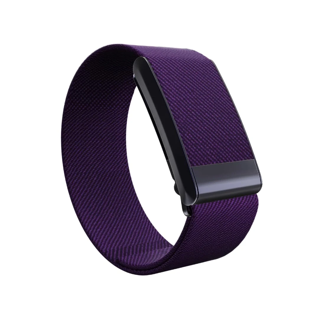 AR LABS Premium Whoop 4.0 Compatible Band | Stylish & Affordable Replacement Strap | Comfortable & Breathable Wristband (Midnight Purple)