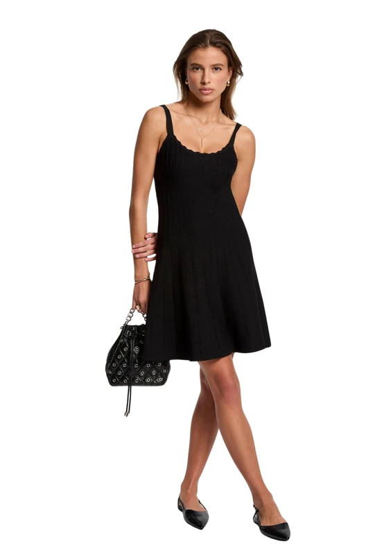 Morgan Women's 252-rmfanny Dress, Black M, XL