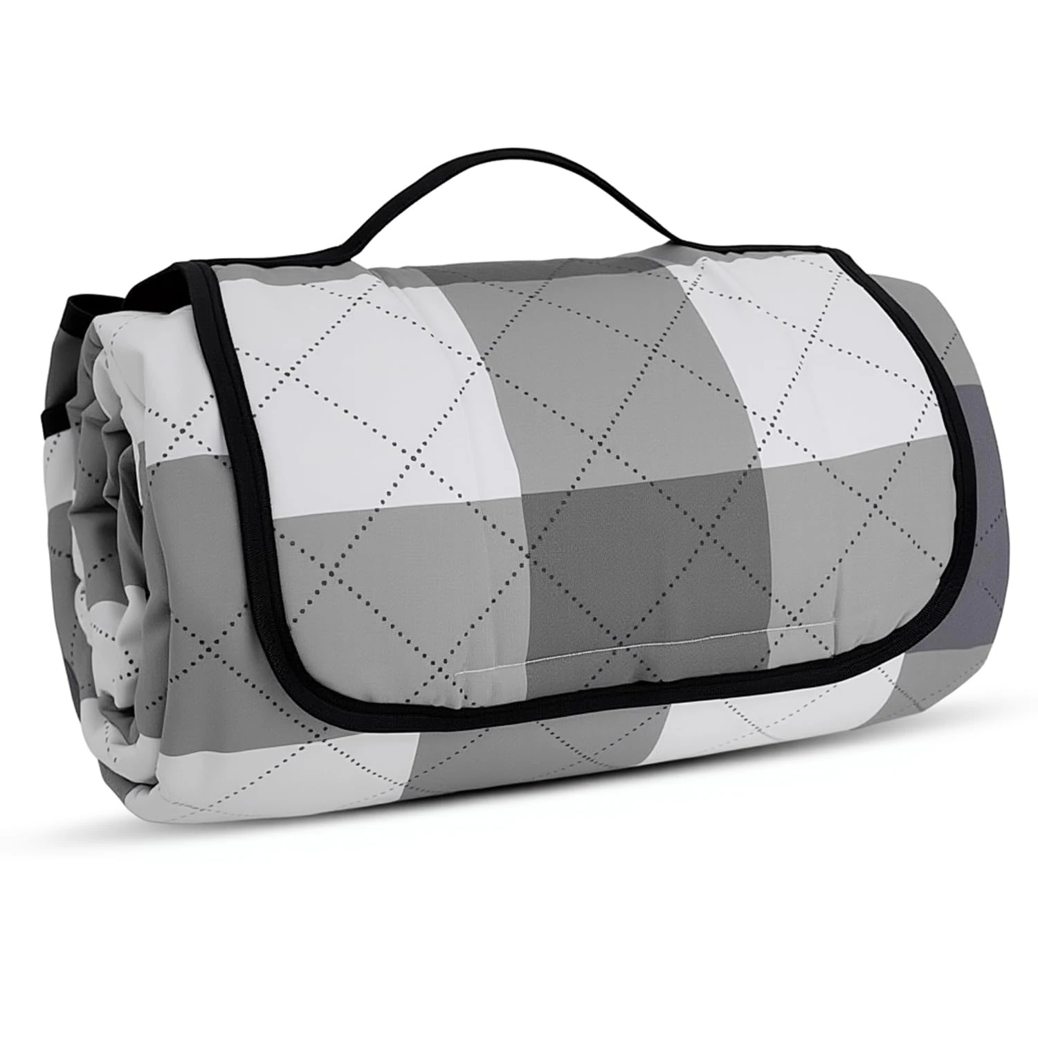 bellmeanin Picnic Blanket Waterproof 200x200cm Large Beach Blanket Camping Blanket Outdoor Foldable Beach Blanket With Handle Machine Washable for Camping Park Garden Beach Hiking and Family Fun