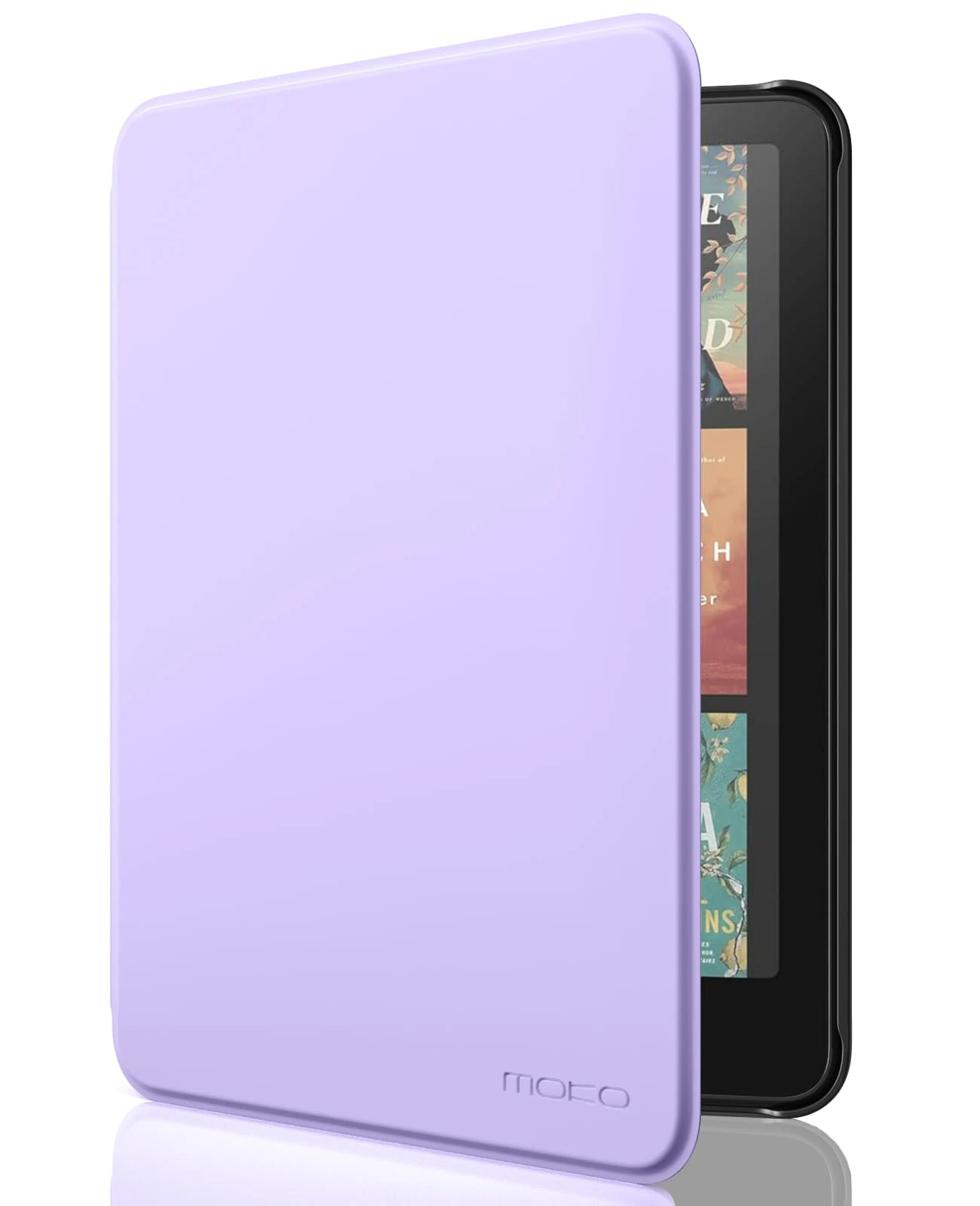 MoKo Case for 7" Kindle Paperwhite 2024, Lightweight Shell Cover with Auto Wake/Sleep, Lilac