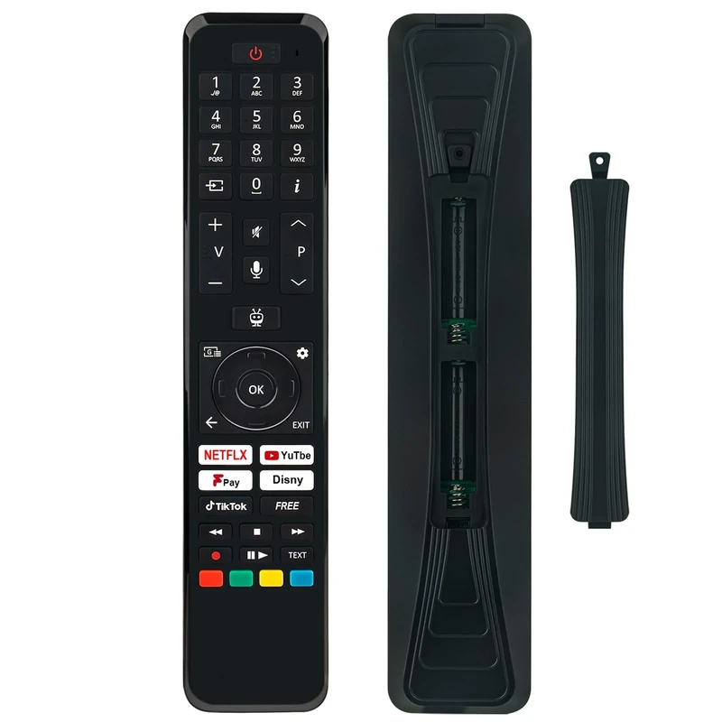 RC45165T Replacement Voice TV Remote Control Fit for Bush Smart 4K UHD HDR TiVo LED TV 43UT24SB 55UT24SB 50UT24SB