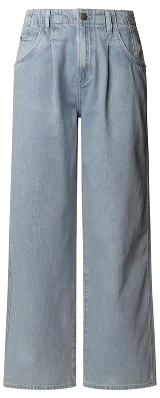 Pepe Jeans Women's Straight UHW Lexa Archive Jeans, Blue(Denim), 32W/32L