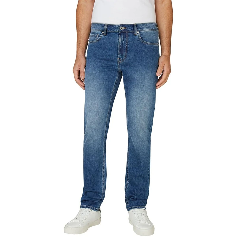 Pepe Jeans Men's Tapered Jeans Stanley Jeans, Blue(Denim-4FA), 40W/30L