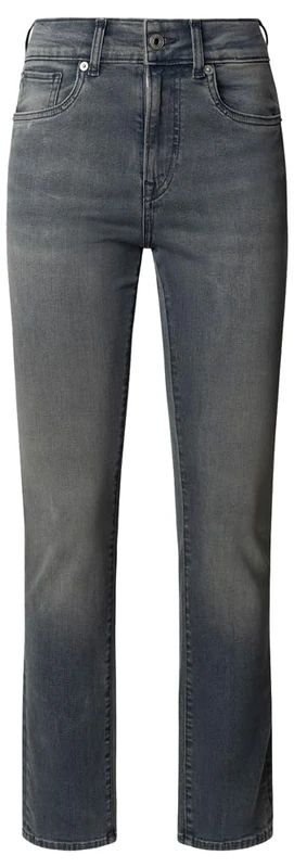 Pepe Jeans Women's Slim Jeans MW Grace Jeans, Blue(Denim-8AD), 26W/30L