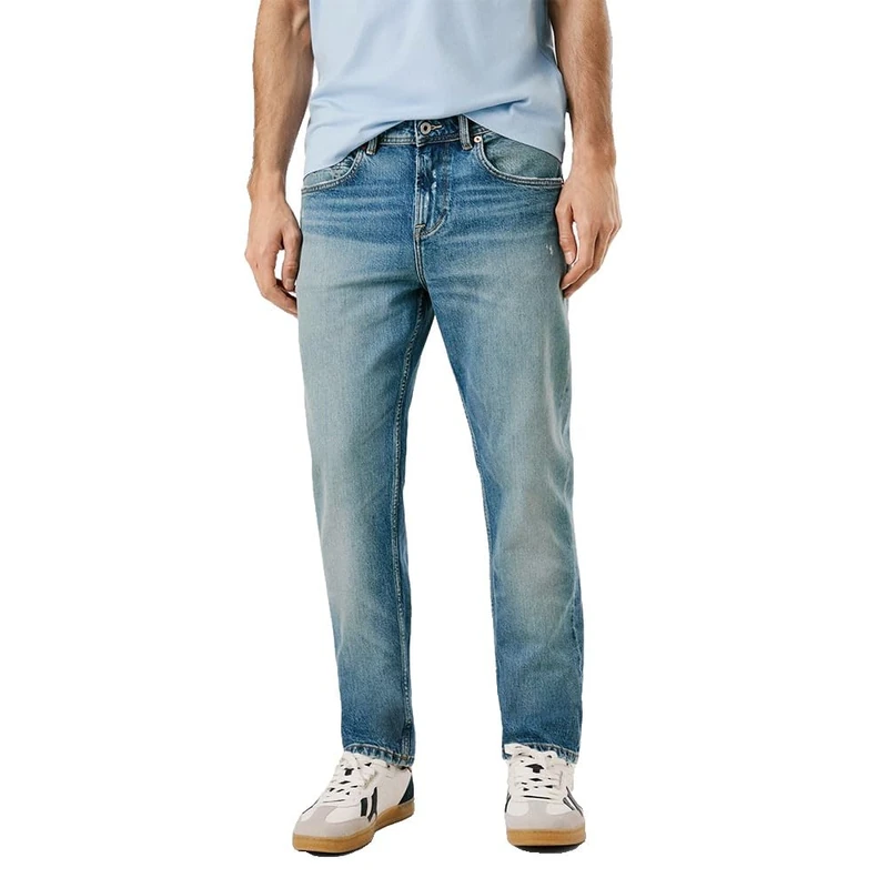 Pepe Jeans Men's Straight Jeans Cash FS Pale Tint Jeans, Blue(Denim), 38W/34L